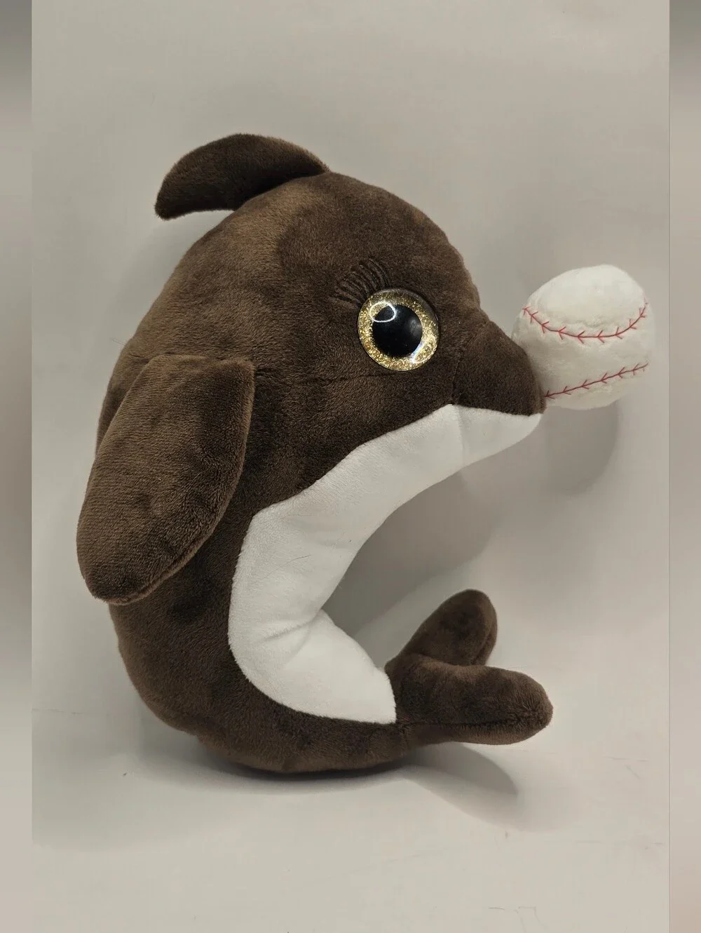 San Diego Padres DolliBu Big Eye Dolphin Stuffed Animal MLB 9.5